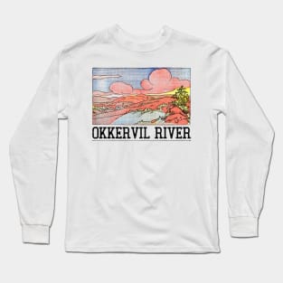 Okkervil River ∆ Original Retro Fan Design Long Sleeve T-Shirt